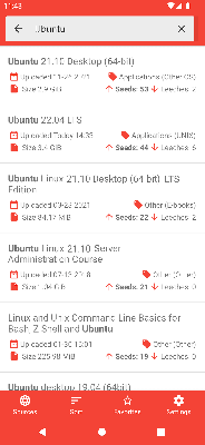 Torrent Search Revolution screenshot2