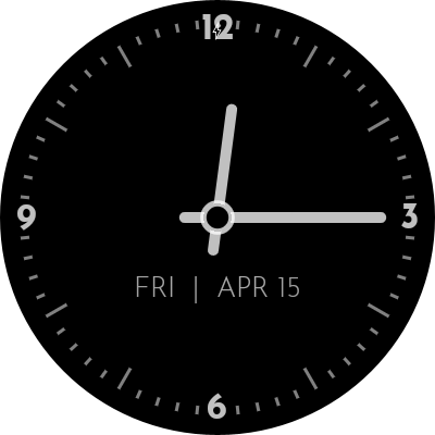 PhotoWear Classic Watch Face screenshot3